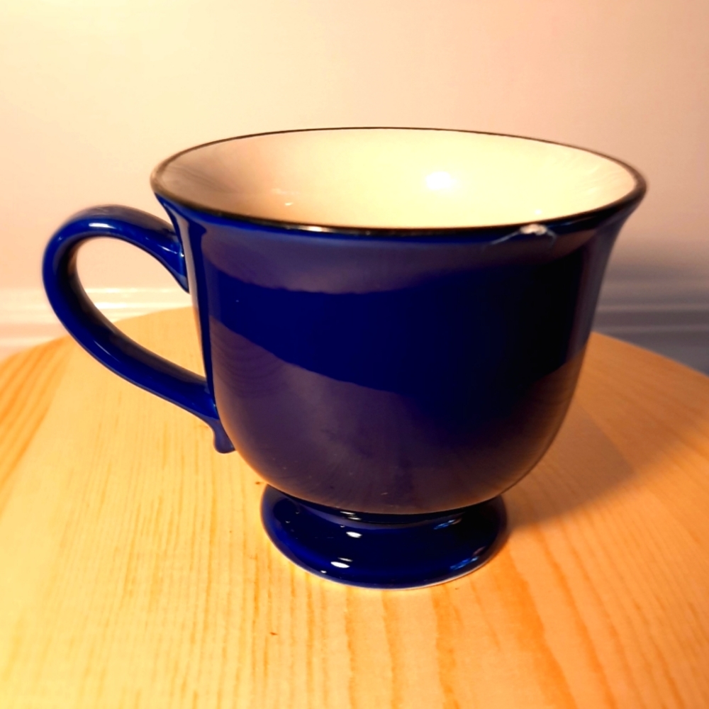 Cobalt Blue Teacup / Mug - Vintage